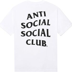 Mind games Size Medium Anti Social Social Club White T-Shirt